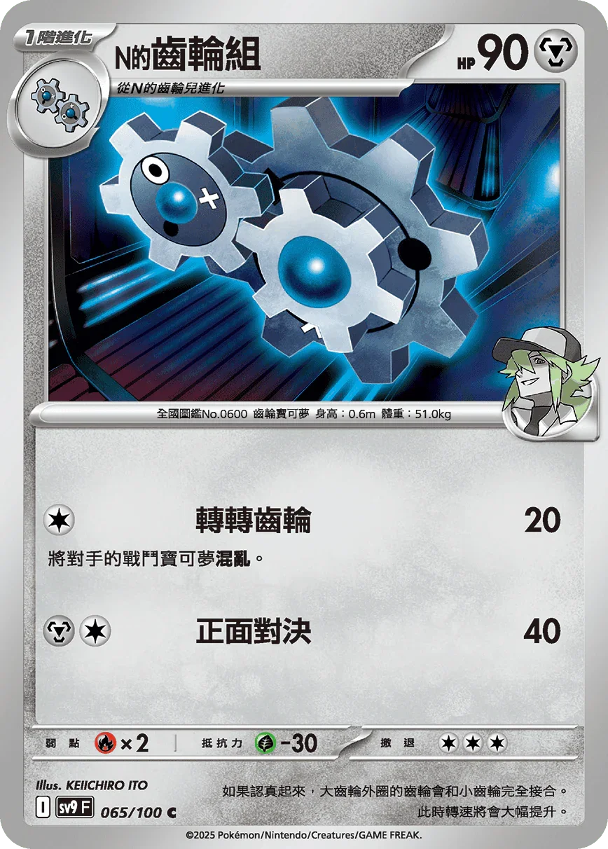 SV9F 065/100 N的齒輪組 C