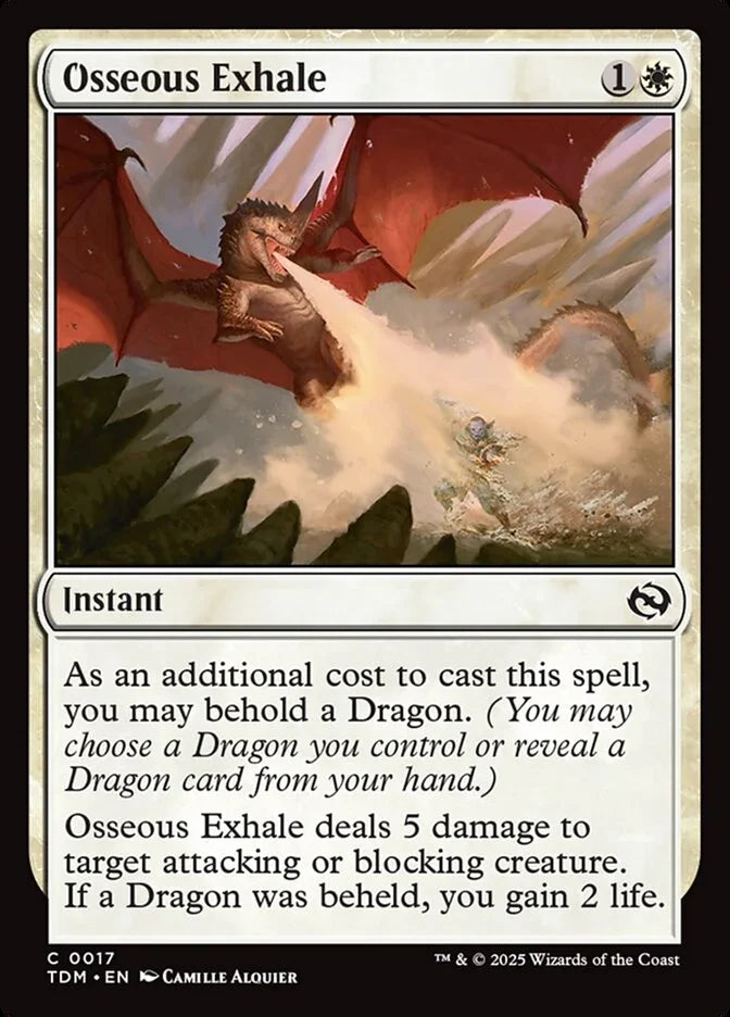 [Foil] TDM 017 Osseous Exhale C