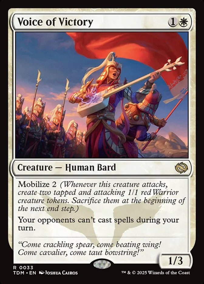 [Foil] TDM 033 Voice of Victory R