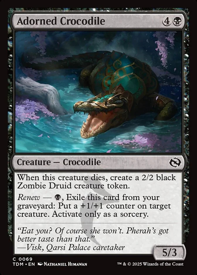 [Foil] TDM 069 Adorned Crocodile C