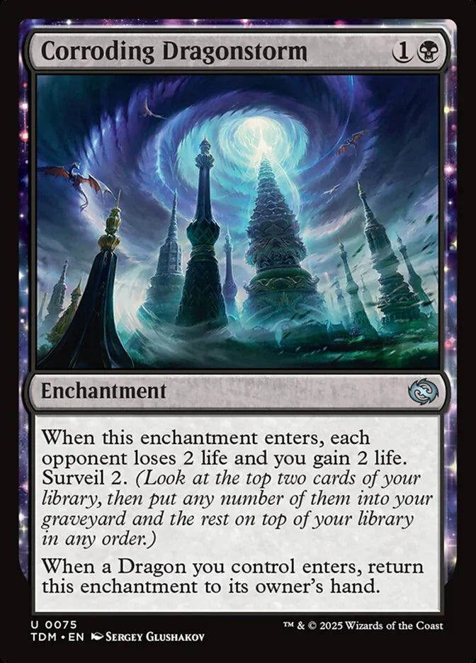 [Foil] TDM 075 Corroding Dragonstorm U