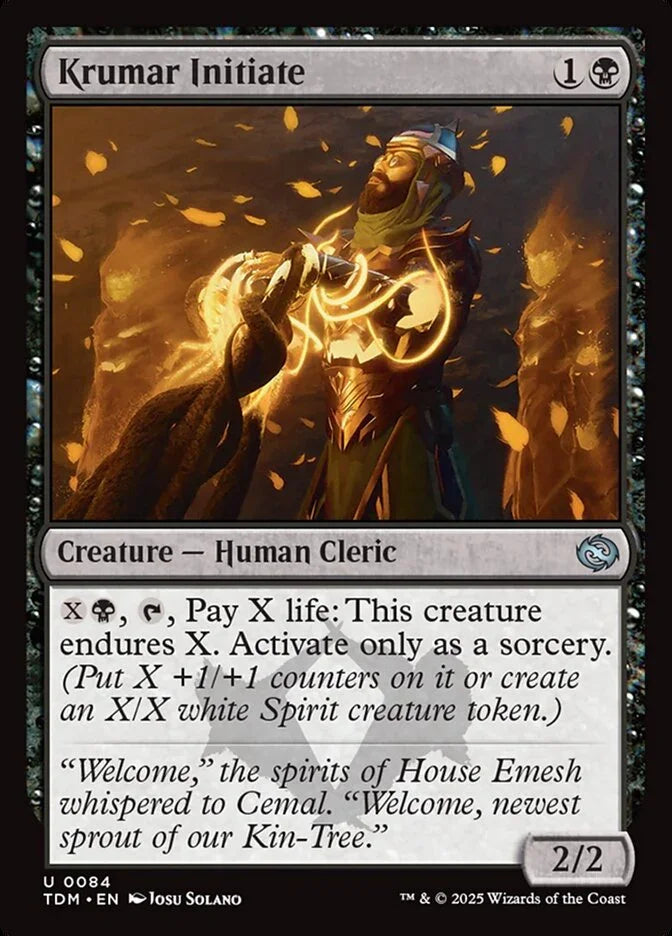[Foil] TDM 084 Krumar Initiate U