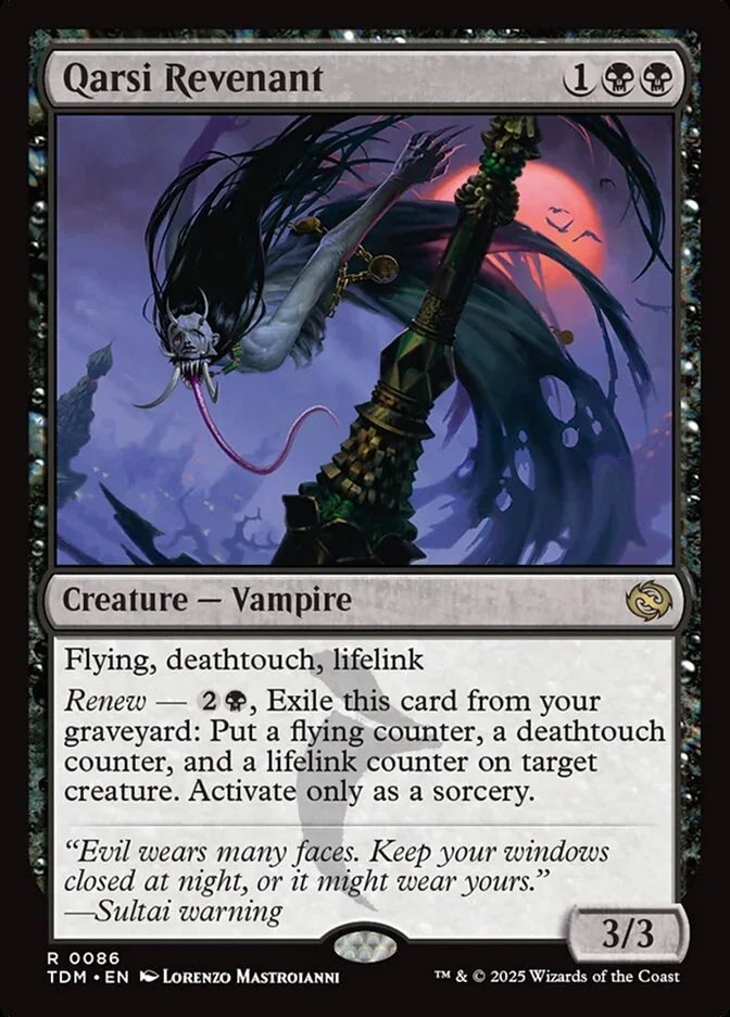 [Foil] TDM 086 Qarsi Revenant R