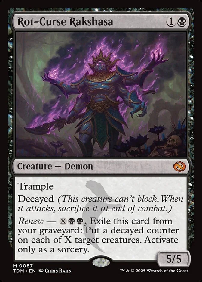 [Foil] TDM 087 Rot-Curse Rakshasa M