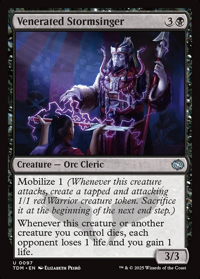 TDM 097 Venerated Stormsinger U
