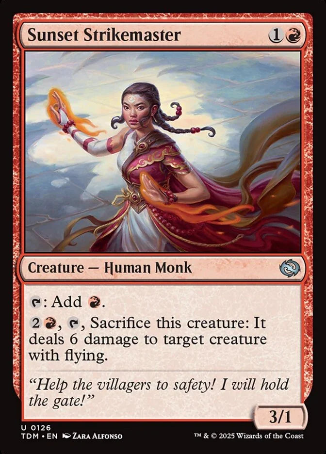 TDM 126 Sunset Strikemaster U