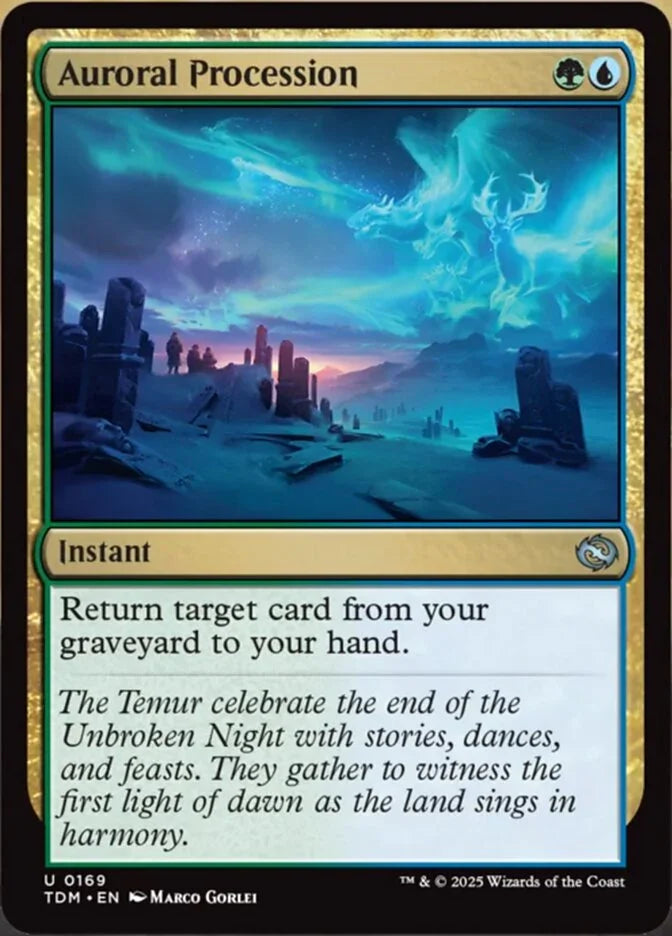 TDM 169 Auroral Procession U