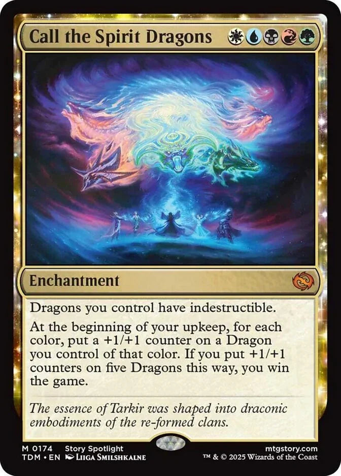 [Foil] TDM 174 Call the Spirit Dragons M