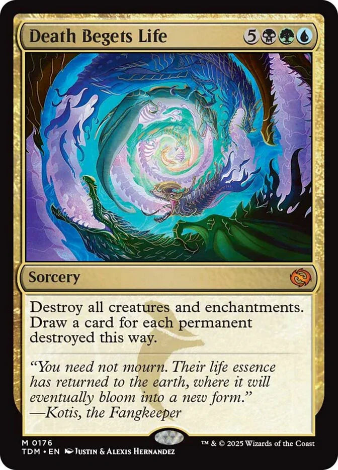 [Foil] TDM 176 Death Begets Life M