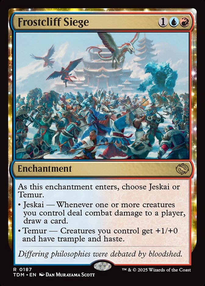[Foil] TDM 187 Frostcliff Siege R