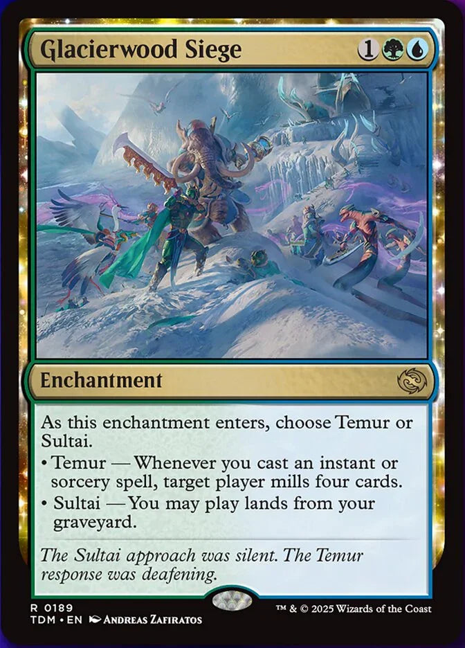 [Foil] TDM 189 Glacierwood Siege R