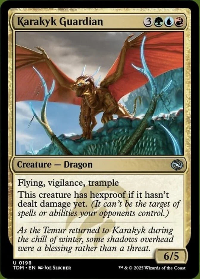 [Foil] TDM 198 Karakyk Guardian U
