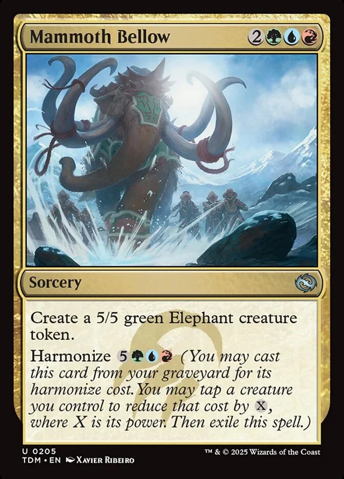[Foil] TDM 205 Mammoth Bellow U