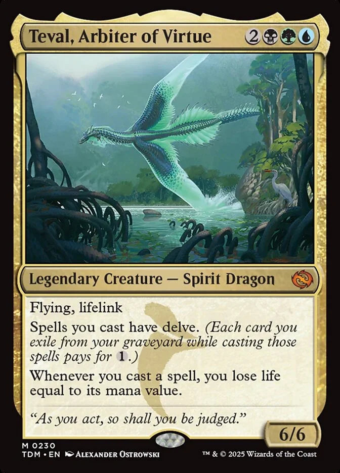 [Foil] TDM 230 Teval, Arbiter of Virtue M