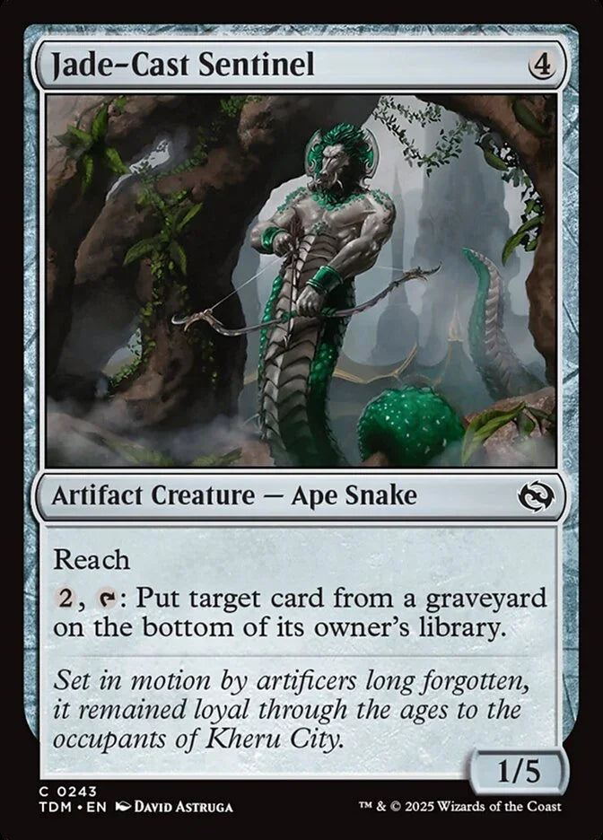 [Foil] TDM 243 Jade-Cast Sentinel C