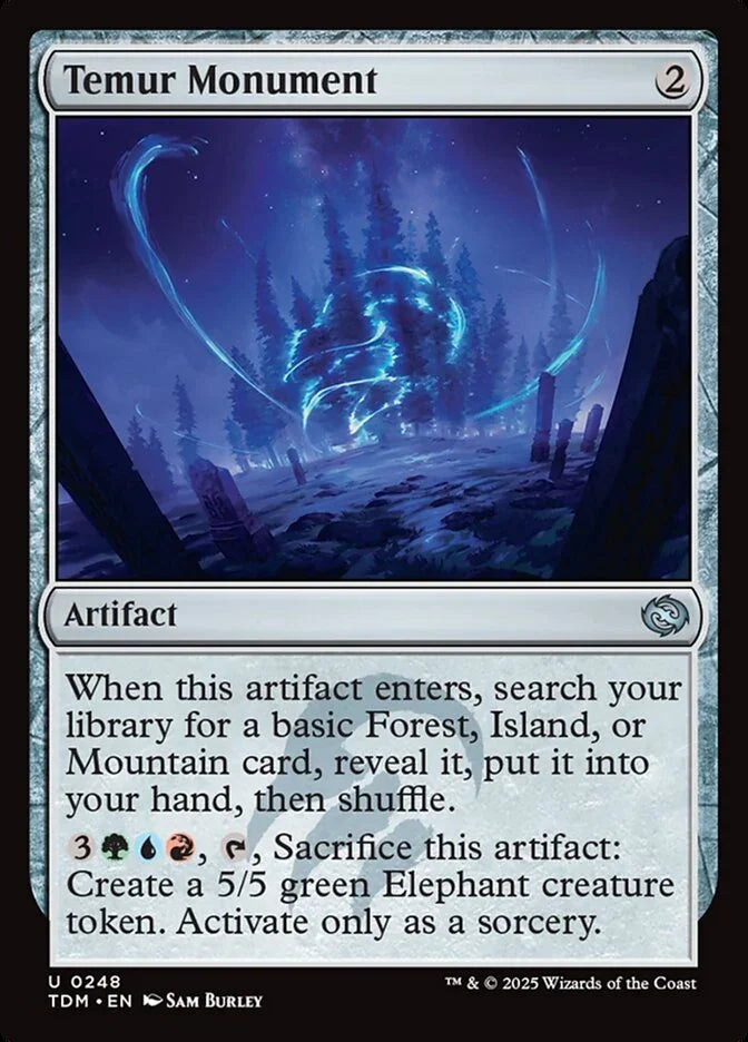 TDM 248 Temur Monument U