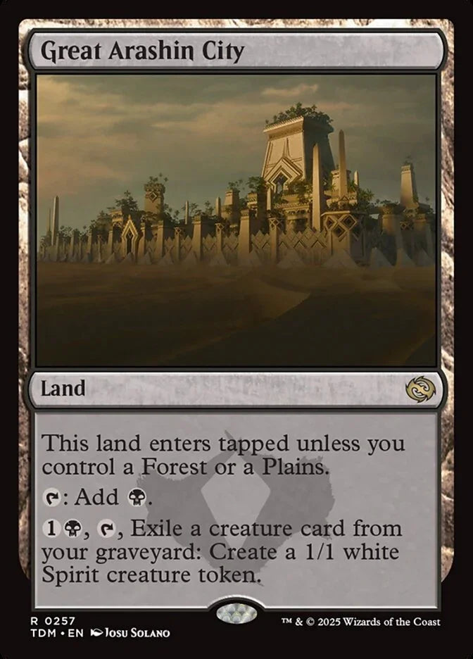 [Foil] TDM 257 Great Arashin City R