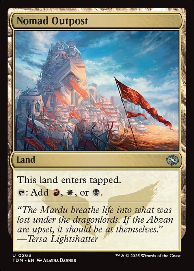 [Foil] TDM 263 Nomad Outpost U