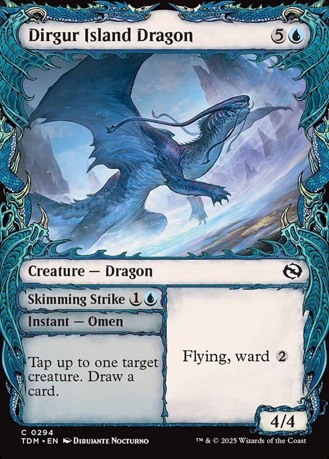 [Foil] TDM 294 Dirgur Island Dragon (0294 - Showcase) C