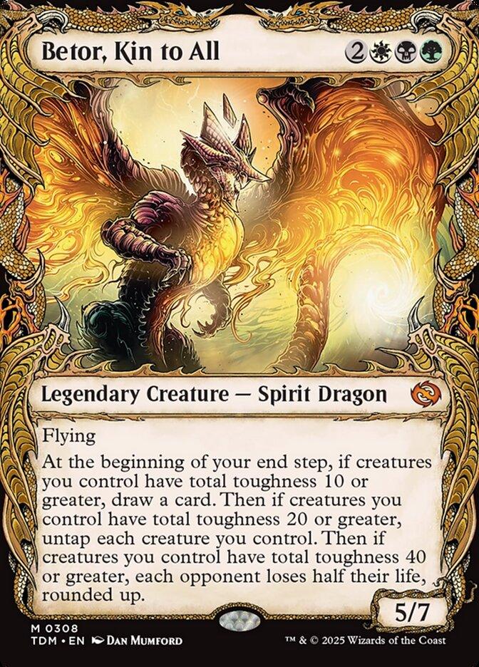 [Foil] TDM 308 Betor, Kin to All (0308 - Showcase) M