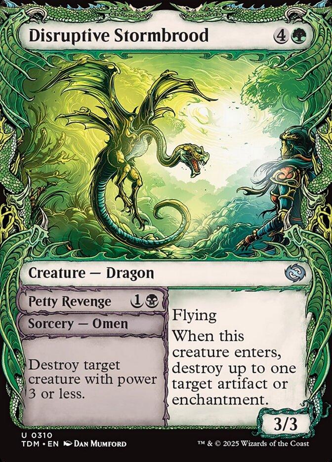 [Foil] TDM 310 Disruptive Stormbrood (0310 - Showcase) U