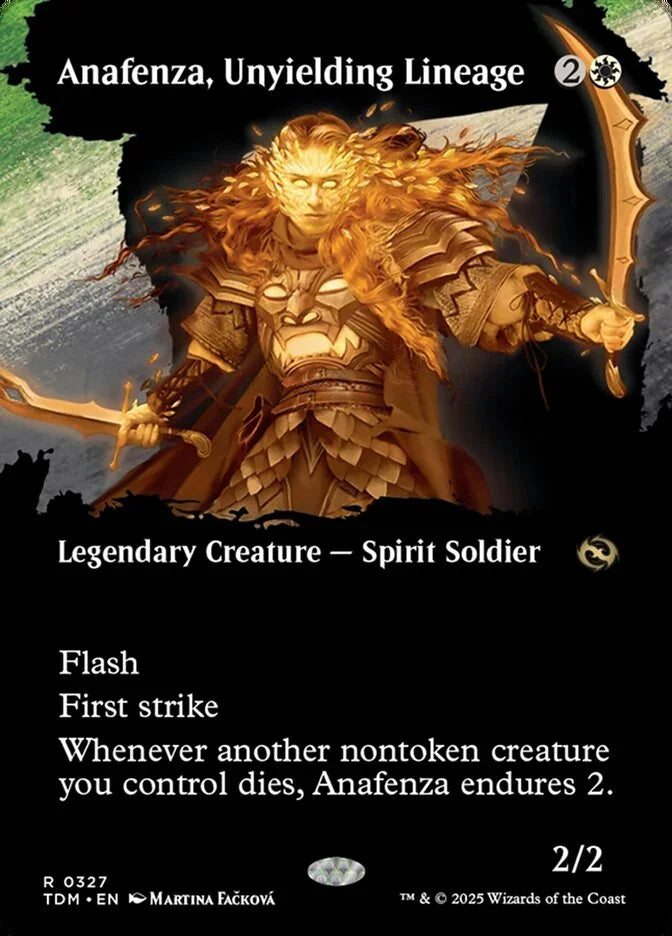TDM 327 Anafenza, Unyielding Lineage (0327 - Borderless) R