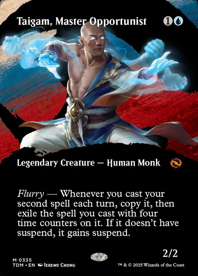 [Foil] TDM 335 Taigam, Master Opportunist (0335 - Borderless) M