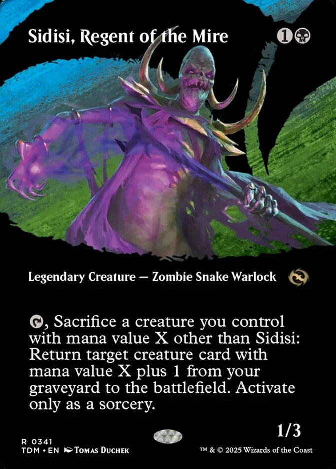 TDM 341 Sidisi, Regent of the Mire (0341 - Borderless) R