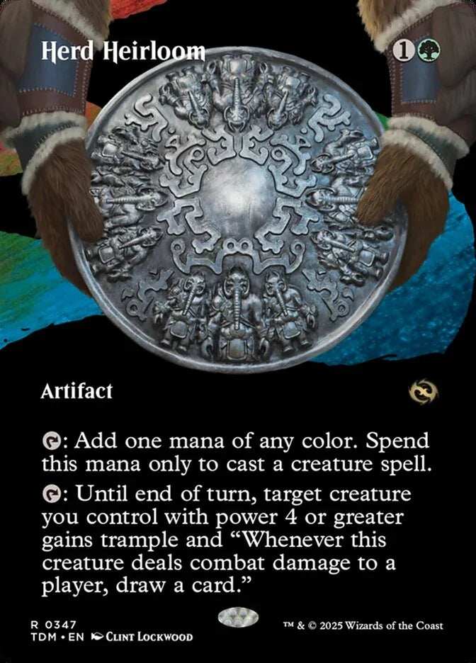 [Foil] TDM 347 Herd Heirloom (0347 - Borderless) R