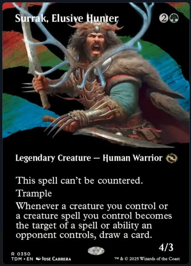 TDM 350 Surrak, Elusive Hunter (0350 - Borderless) R