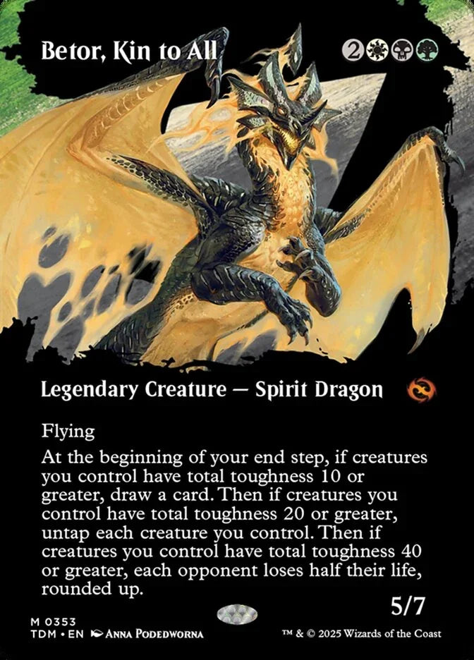 [Foil] TDM 353 Betor, Kin to All (0353 - Borderless) M