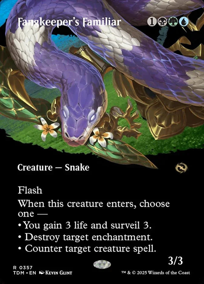 TDM 357 Fangkeeper's Familiar (0357 - Borderless) R