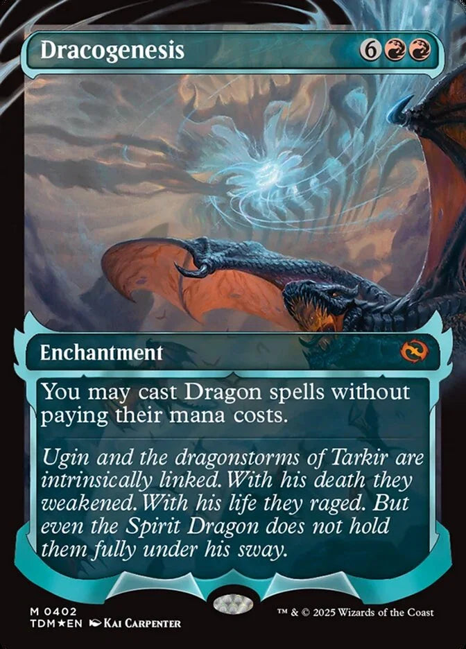 [Foil] TDM 402 Dracogenesis (0402 - Ghostfire Showcase) M