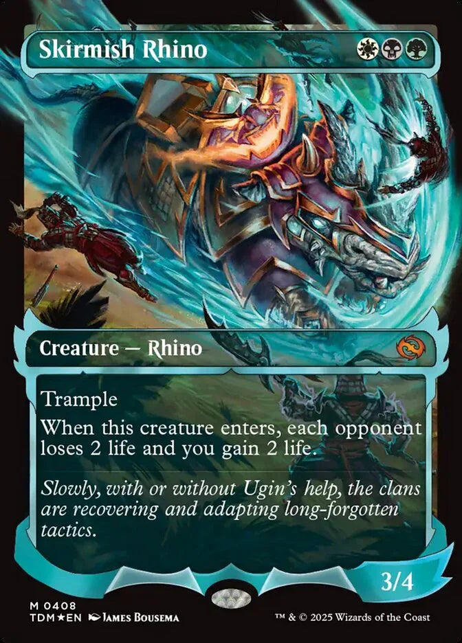 [Foil] TDM 408 Skirmish Rhino (0408 - Ghostfire Showcase) M