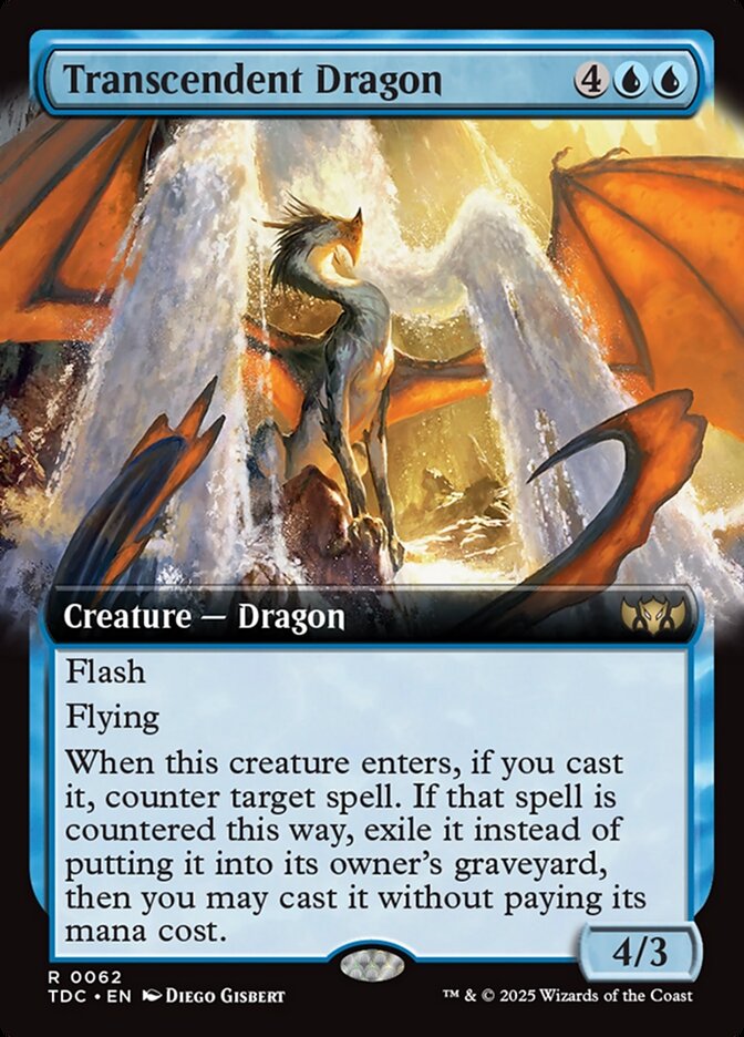 TDC 062 Transcendent Dragon (0062 - Extended Art) R