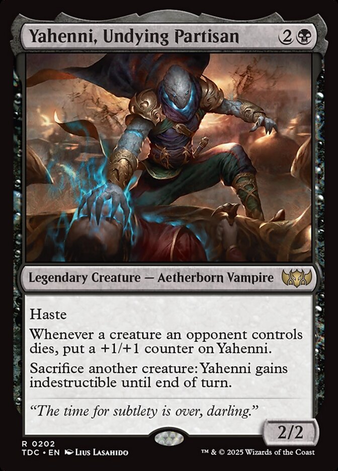 TDC 202 Yahenni, Undying Partisan R
