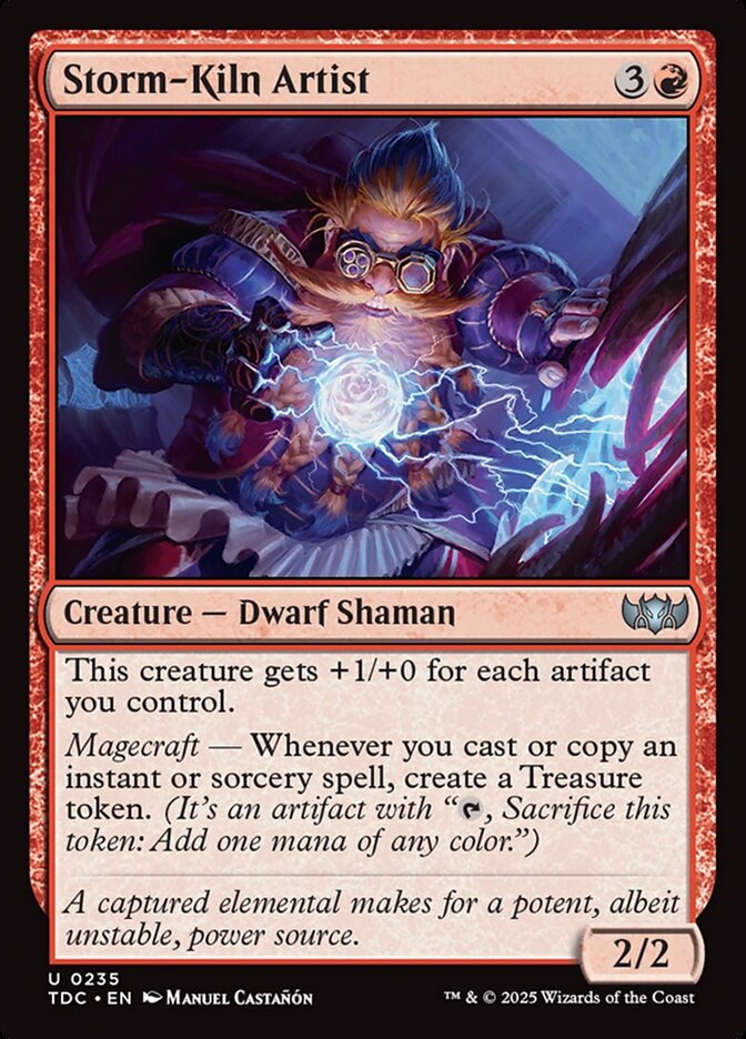 TDC 235 Storm-Kiln Artist U