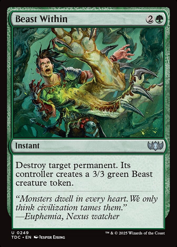 TDC 249 Beast Within U