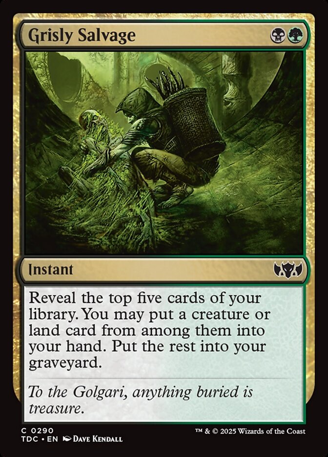 TDC 290 Grisly Salvage C