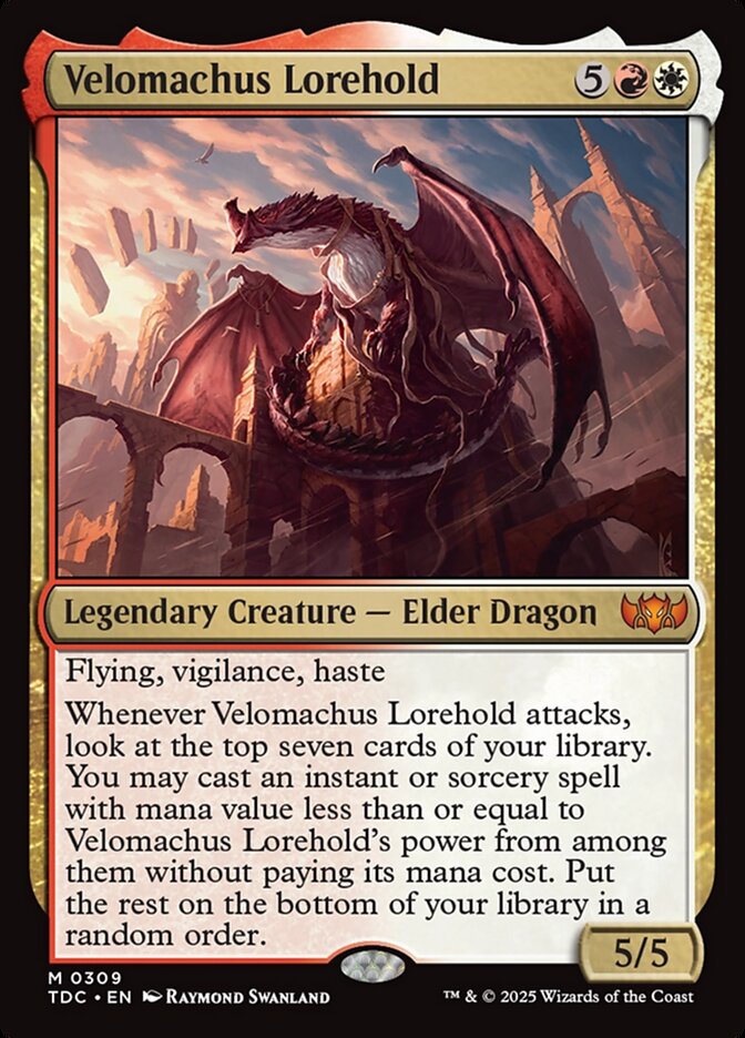 TDC 309 Velomachus Lorehold M