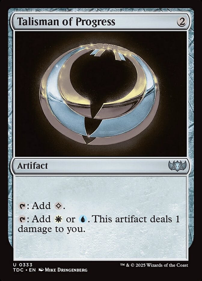 TDC 333 Talisman of Progress U
