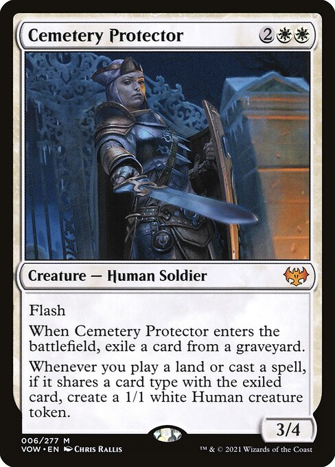 [Foil] VOW 006 Cemetery Protector M