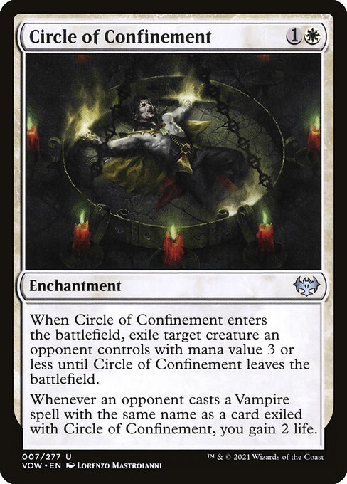 [Foil] VOW 007 Circle of Confinement U