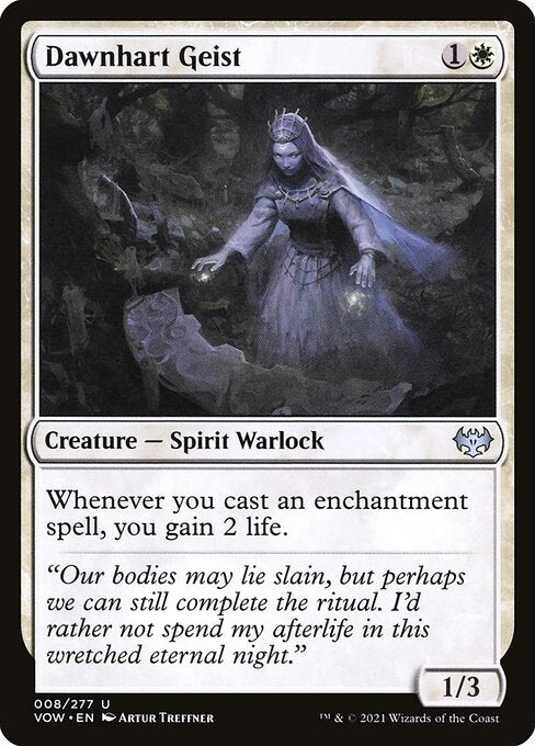 [Foil] VOW 008 Dawnhart Geist U