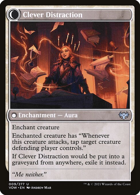 [Foil] VOW 009 Distracting Geist U