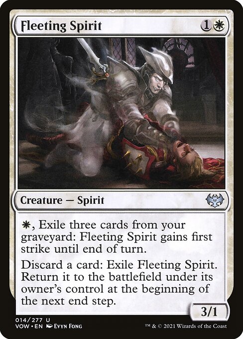 [Foil] VOW 014 Fleeting Spirit U