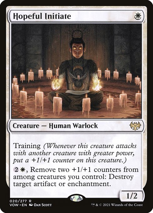 [Foil] VOW 020 Hopeful Initiate R