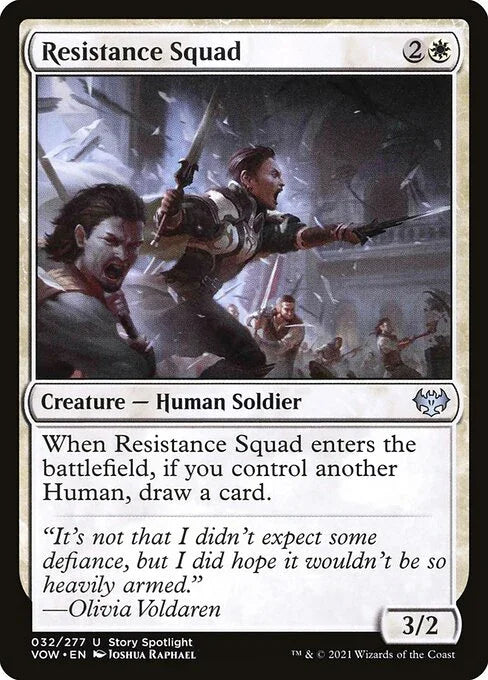 VOW 032 Resistance Squad U