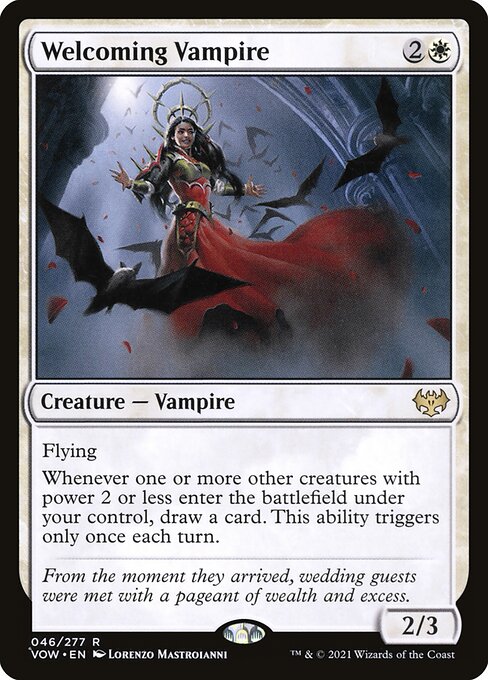 [Foil] VOW 046 Welcoming Vampire R