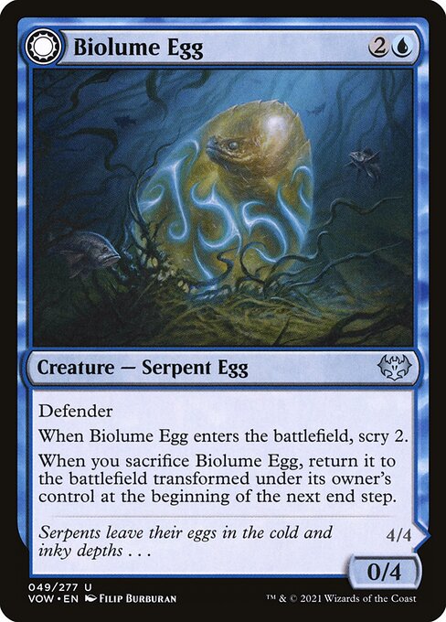 [Foil] VOW 049 Biolume Egg U